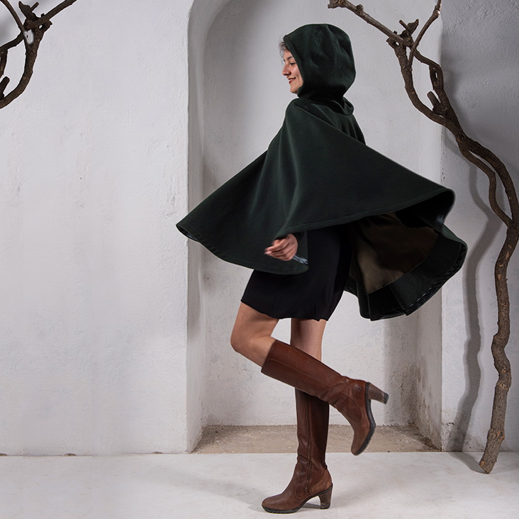 Ladies' Hooded Cape – Townsends